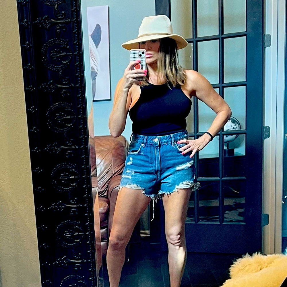 ZARA denim shorts